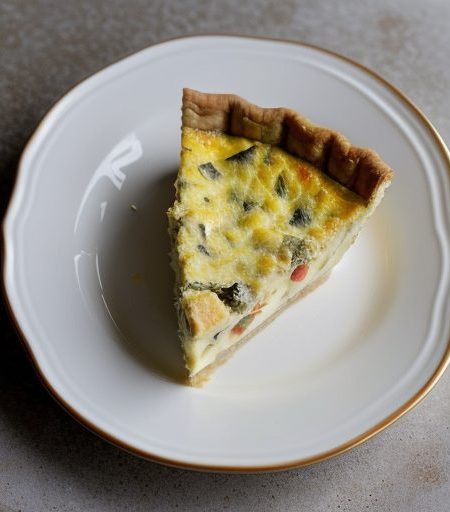 Deviled Crab Quiche recipe image