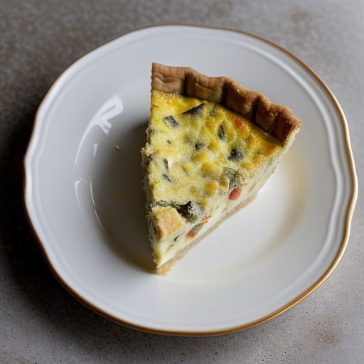 Deviled Crab Quiche recipe image