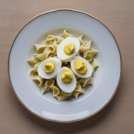 Deviled Eggs 'N Noodles ( Mw recipe image