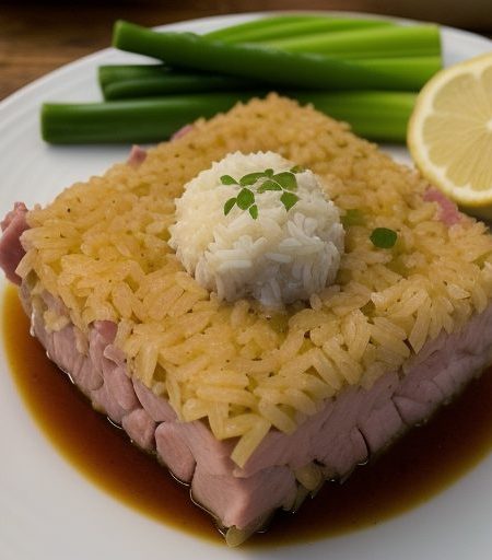 Deviled Ham and Rice Casserole recipe image