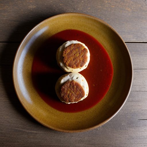 Deviled Meat Patties recipe image