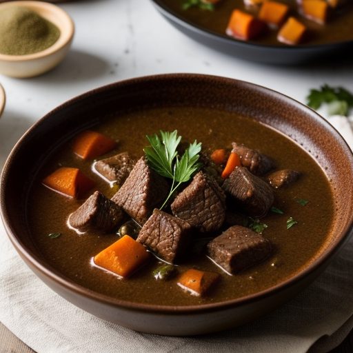 Devilish Beef Stew recipe image