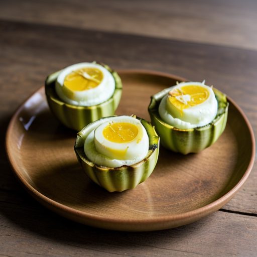 Devilled Crab in Cucumber Cups. recipe image