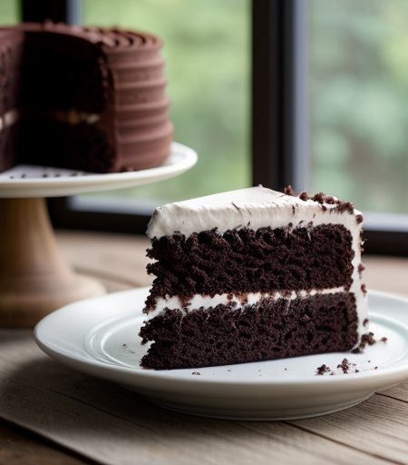 Devils Food Cake (Microwave recipe image