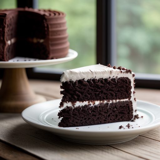 Devils Food Cake (Microwave recipe image