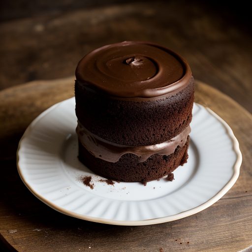Devil's Food Cake With Chocolate Frosting recipe image
