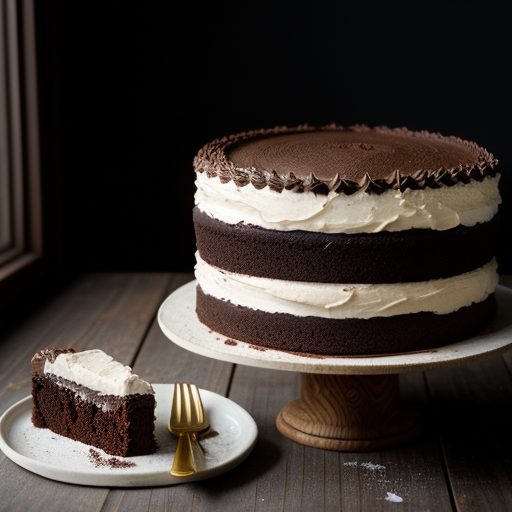 Devil's Food Cake With Fudge Frosting 2 recipe image