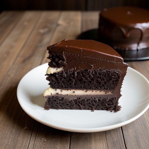 Devils Food Cake(fat & Cholestrol Free recipe image