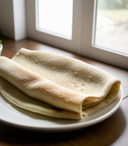 Dhoodhi Peel Dosa recipe image