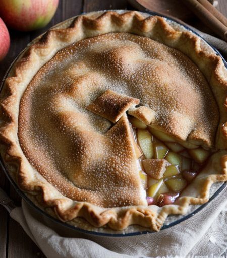 Diabetic Apple Pie recipe image