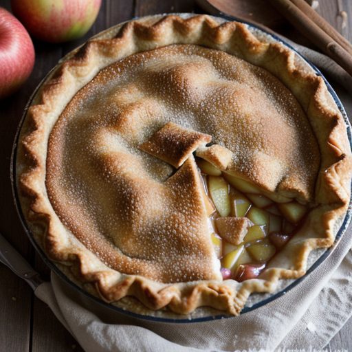 Diabetic Apple Pie recipe image