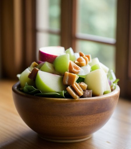 Diabetic Caramel Apple Salad (Untried recipe image