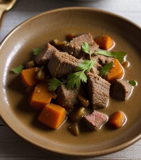 Diabetic Easy Oven Stew recipe image