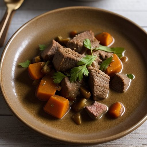 Diabetic Easy Oven Stew recipe image