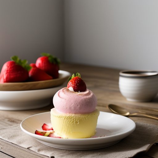 Diabetic Fresh Strawberry Sherbet recipe image