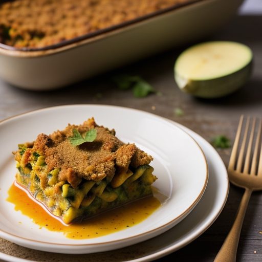 Diabetic, Low-Fat Zucchini-Tomato Casserole (2.5 Pts recipe image