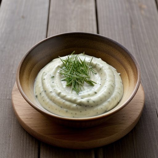 Diabetic, No-Fat Roasted Garlic-&-Herb Dip (.5 PTS recipe image