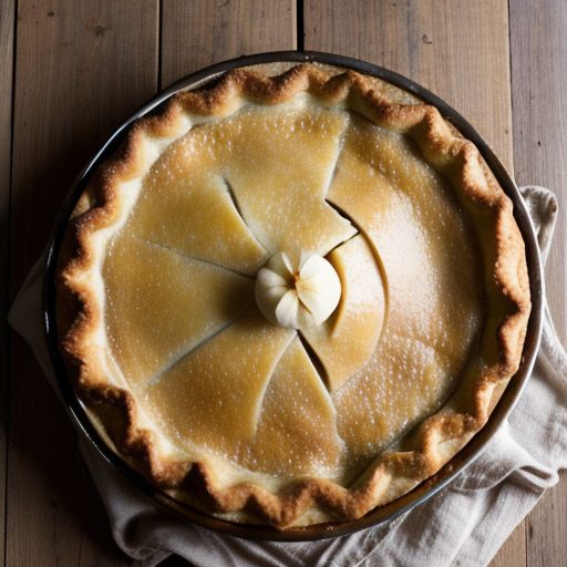 Diabetic No Sugar Apple Pie recipe image