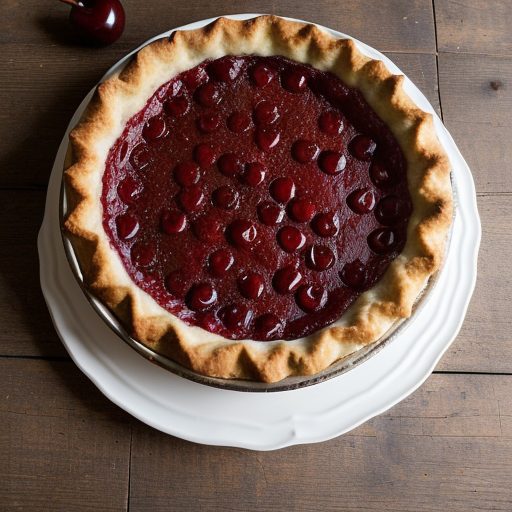 Diabetic Washington's Cherry Pie recipe image