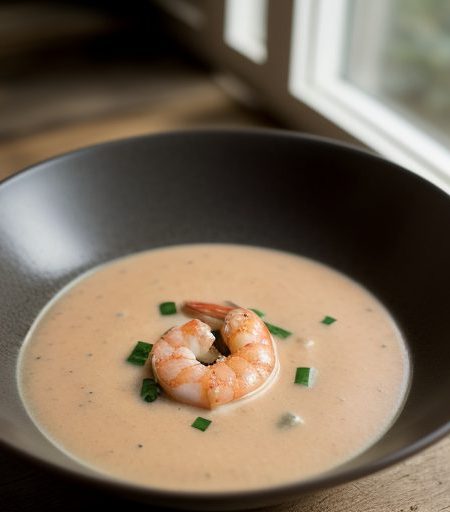 Diet Shrimp Bisque recipe image