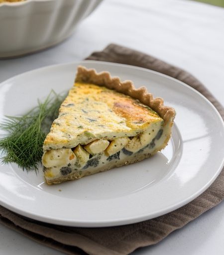 Diet Tofu Quiche recipe image