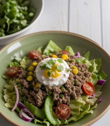 Dieter's Taco Salad recipe image