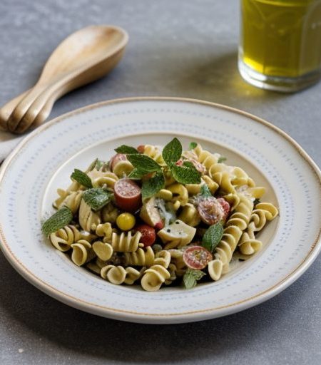 Dijon Pasta Salad recipe image