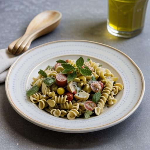Dijon Pasta Salad recipe image