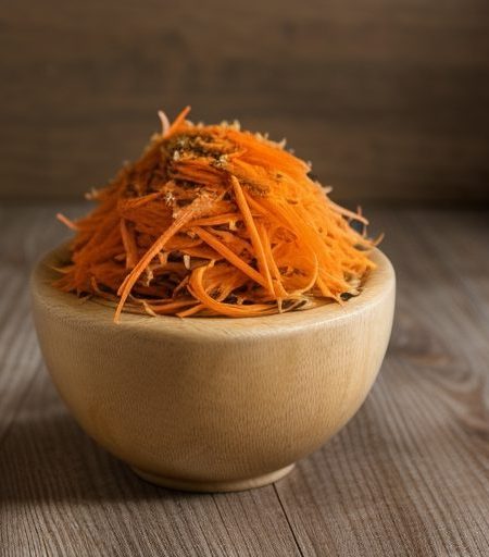 Dijon Shredded Carrot Salad recipe image