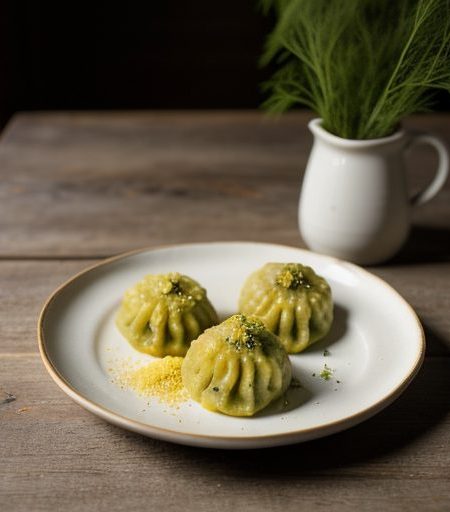 Dill Cornmeal Dumplings recipe image