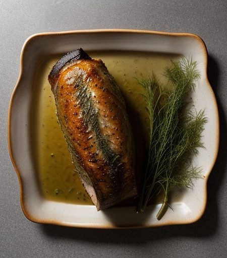 Dill Roasted Pork recipe image