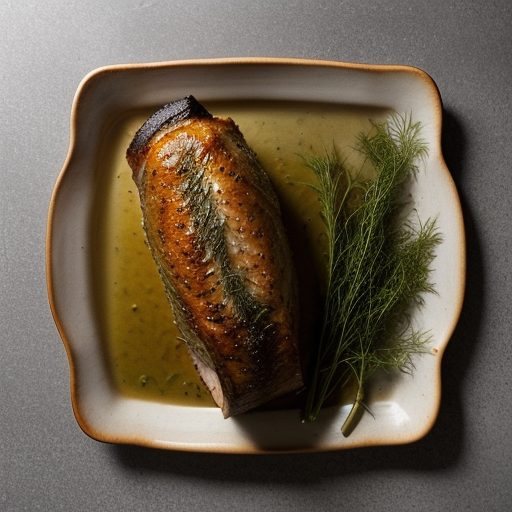 Dill Roasted Pork recipe image
