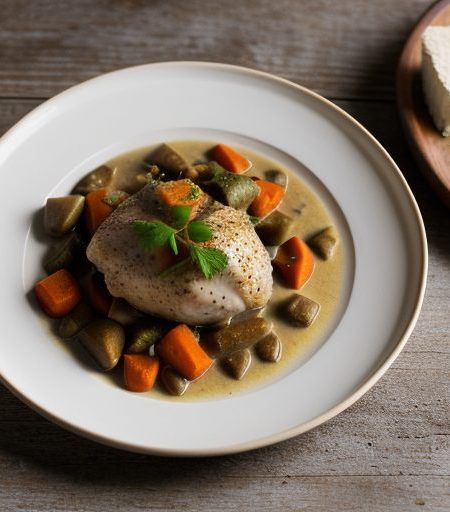 Dilled Chicken Fricassee recipe image