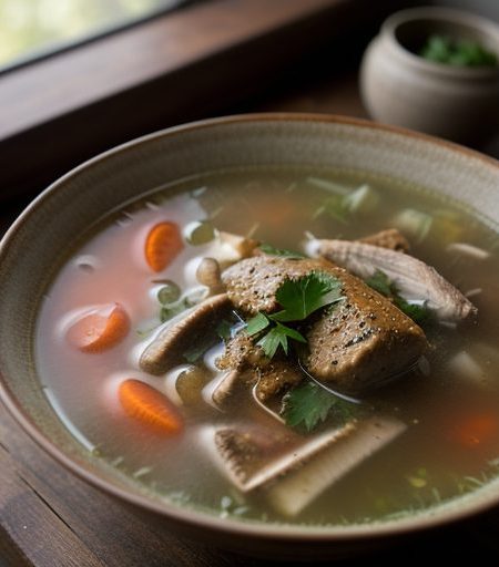 Dilled Chicken Soup # recipe image