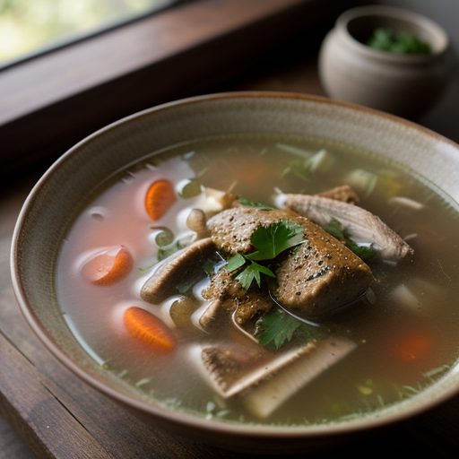 Dilled Chicken Soup # recipe image