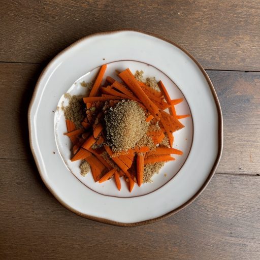 Dilled "Chilled" Carrots (Sonf Gazar Subji recipe image