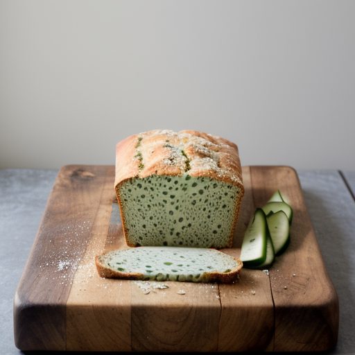 Dilled Cucumber & Yogurt Bread recipe image