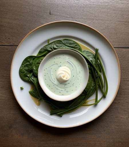 Dilled Spinach recipe image