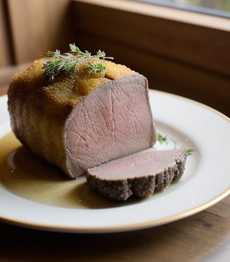 Dilled Swedish Veal Roast recipe image