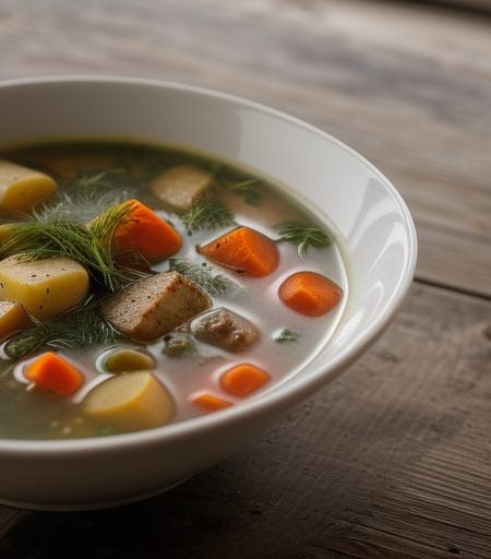 Dilled Vegetable Soup recipe image
