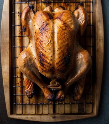 Dilly Barbecued Turkey recipe image