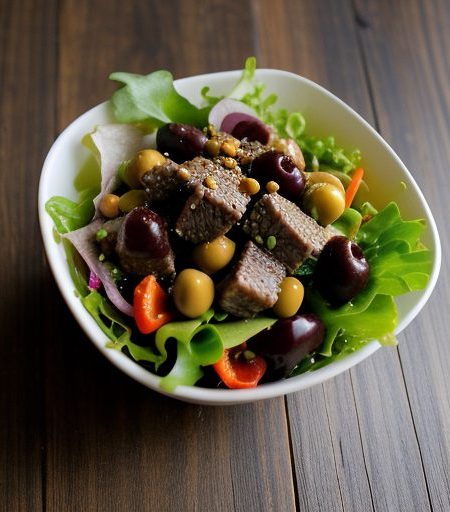 Dilly Beef Salad recipe image