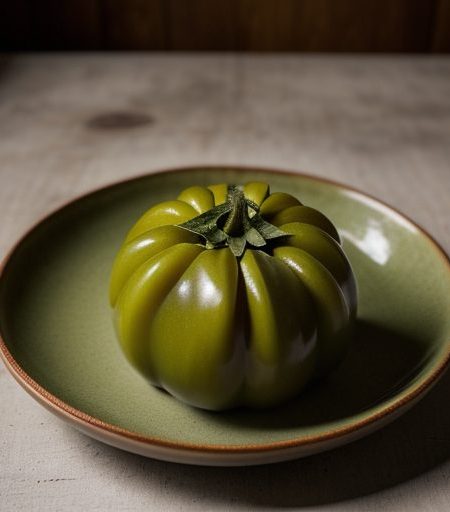 Dilly Green Tomatoes recipe image