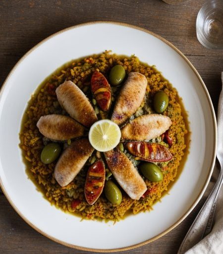 Dinner Party Paella recipe image