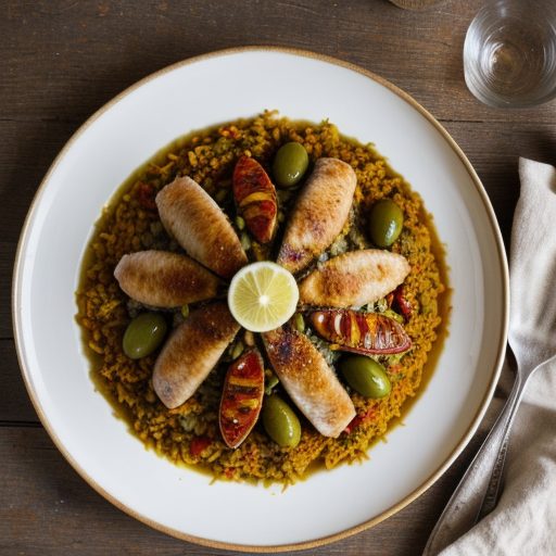 Dinner Party Paella recipe image