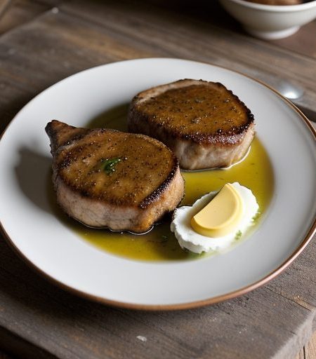 Disznokaraj Magyarosan [Hungarian Pork Chops] recipe image