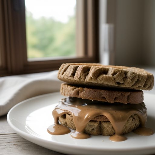 Dlpped Peanut Butter Sandwlch Cookles recipe image