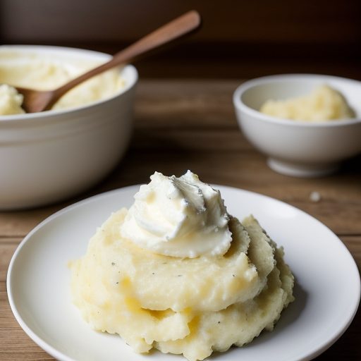 Do-Ahead Party Mashed Potatoes recipe image