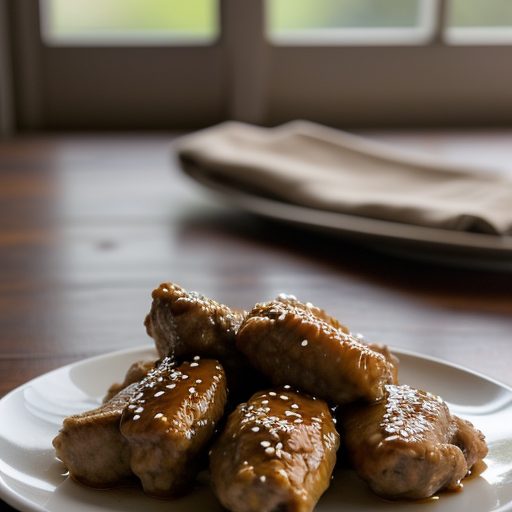 Do-Ahead Sesame Chicken Wings recipe image