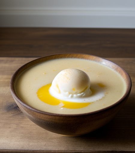 Do-It-Yourself Soused Peach Soup recipe image